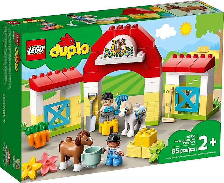 LEGO® LEGO® DUPLO® Pferdestall und Ponypflege günstig online kaufen
