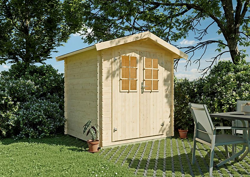 KONIFERA Gartenhaus Canopus, BxT: 228x193 cm, inklusive Fußboden günstig online kaufen