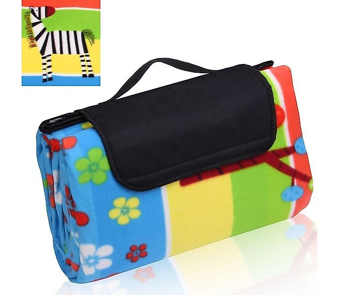 Picknickdecke yourGEAR Kids XL Picknickdecke 200x200 Camping Fleece Decke w günstig online kaufen