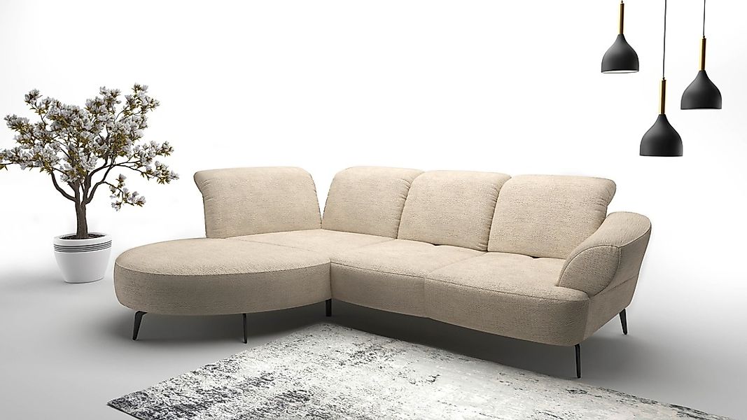 sit&more Ecksofa "Dance, L-Form, inkl. Sitztiefenverstellung" inkl. Click&S günstig online kaufen
