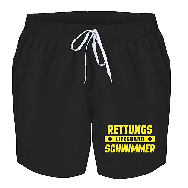 deinshirt Badehose Schwimmshorts Lifeguard Rettungsschwimmer Integrierter günstig online kaufen