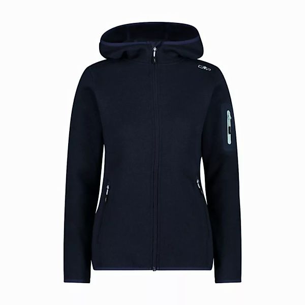 CMP Strickfleecejacke KNITTED MELANGE HOODY WOMAN HOODY (1-St) Wärmend und günstig online kaufen