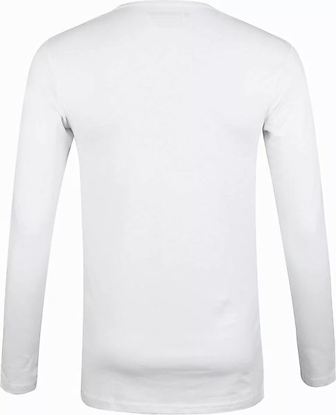 Garage Basic Longsleeve T-Shirt Stretch Weiß - Größe 3XL günstig online kaufen