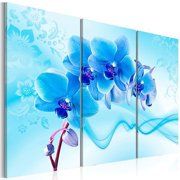 Wandbild - Ethereal orchid - blue günstig online kaufen