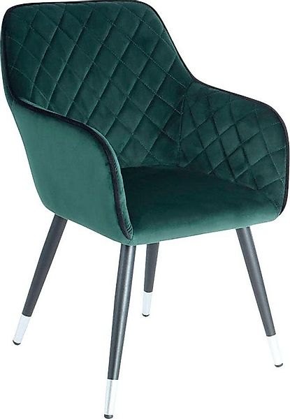 Kayoom Stuhl »Amino 625, stilvoller Design-Stuhl,samtweicher Bezug aus Velv günstig online kaufen