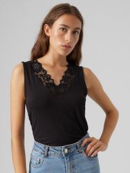 Vero Moda V-Shirt VMROSA SL V-NECK günstig online kaufen