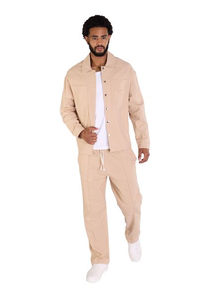 Denim Distriqt Freizeitanzug 2-teiliger Herren Freizeitanzug günstig online kaufen