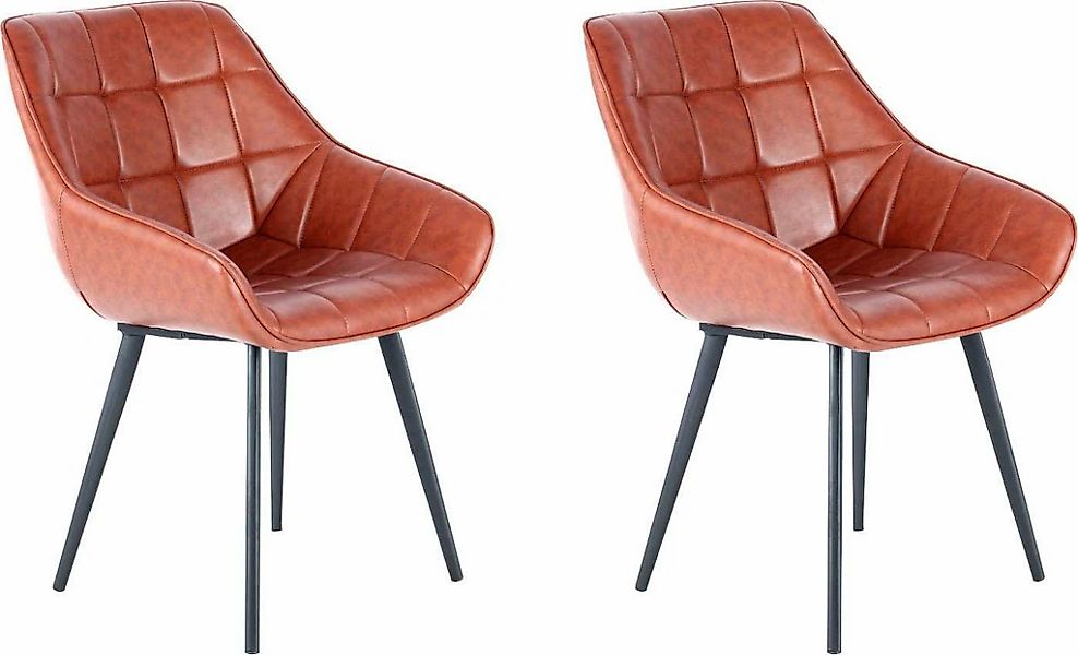 Kayoom Stuhl "Demi 325 2er-Set, Relax-Sessel, unifarbenes Farbgestaltung" ( günstig online kaufen