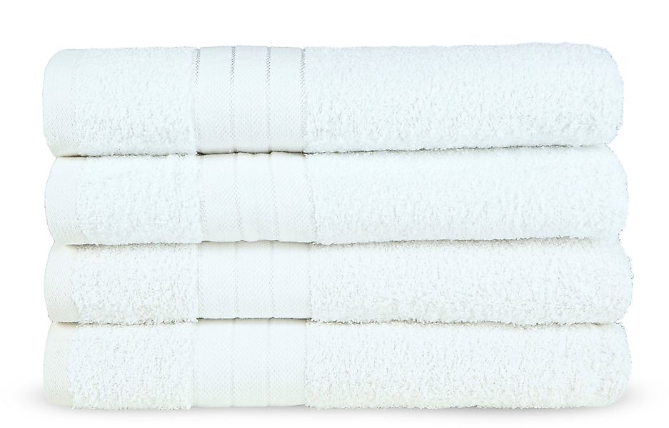 Emotion Handtücher Uni, Frottee (4-St), Baumwolle, günstig online kaufen