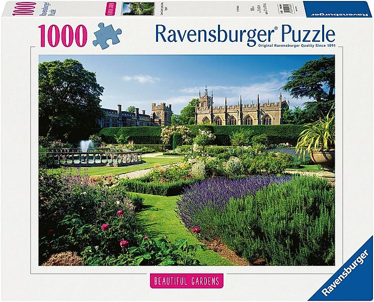 Ravensburger Puzzle Beautiful Gardens, Queen's Garden, Sudeley Castle, Engl günstig online kaufen