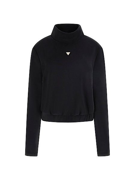 Guess Sweatshirt OLYMPE HIGH NECK - Sweatshirt Damen - Scuba Pullover schwa günstig online kaufen
