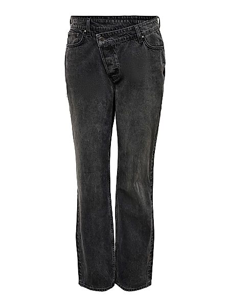 ONLY Jdyriva Life Wide High Waist Jeans Damen Schwarz günstig online kaufen
