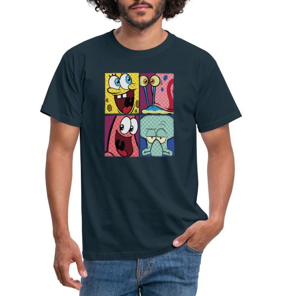 Spreadshirt T-Shirt SpongeBob Schwammkopf Patrick Gary günstig online kaufen