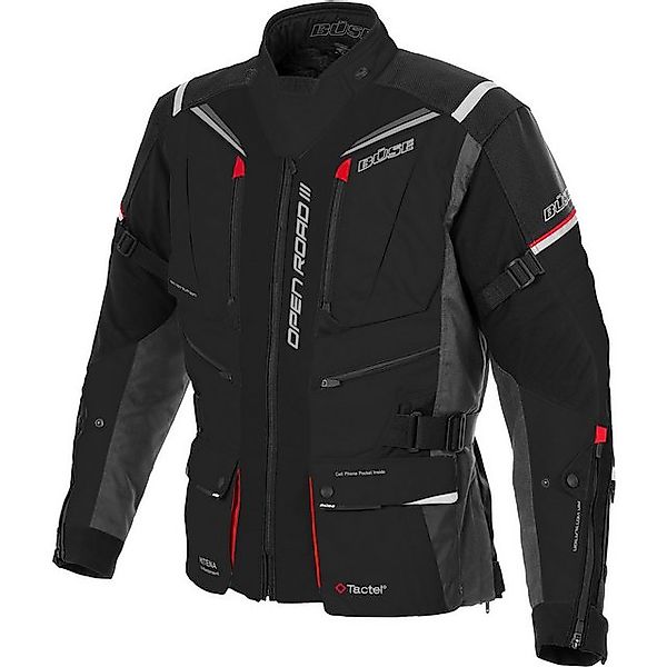 Büse Motorradjacke Büse Open Road III Textiljacke Schwarz günstig online kaufen