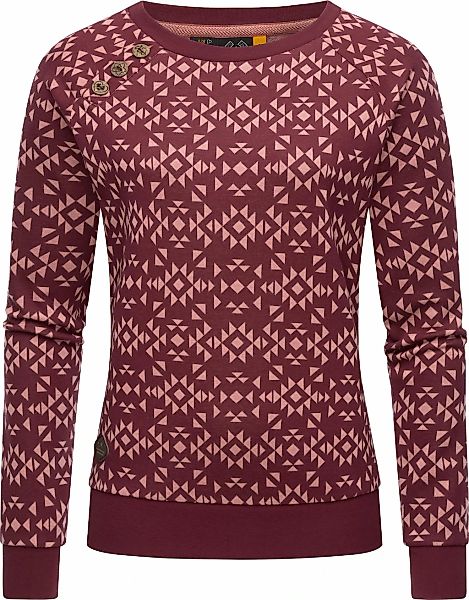Ragwear Rundhalspullover "Darria Aztec" Leichter Damen Pullover mit coolem günstig online kaufen