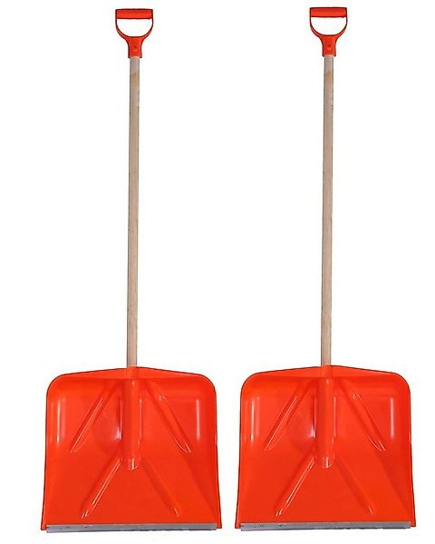ONDIS24 Schaufel Schneeschieber Schneeschaufel ALPIN, orange, (2 St) günstig online kaufen