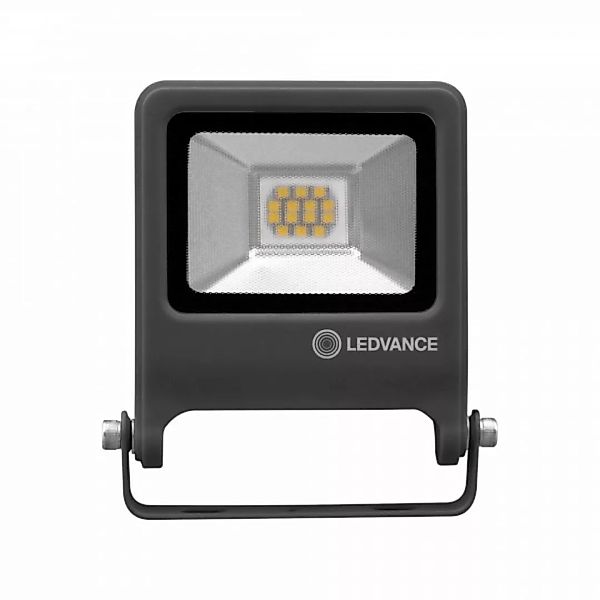 LEDVANCE ENDURA FLOOD 10 W LED Wandstrahler Warmweiß 12,2 cm Aluminium Dunk günstig online kaufen