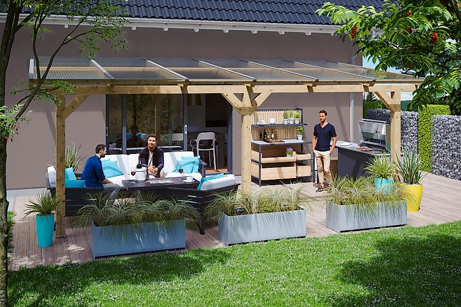 Skanholz Terrassendach "Bormio" günstig online kaufen