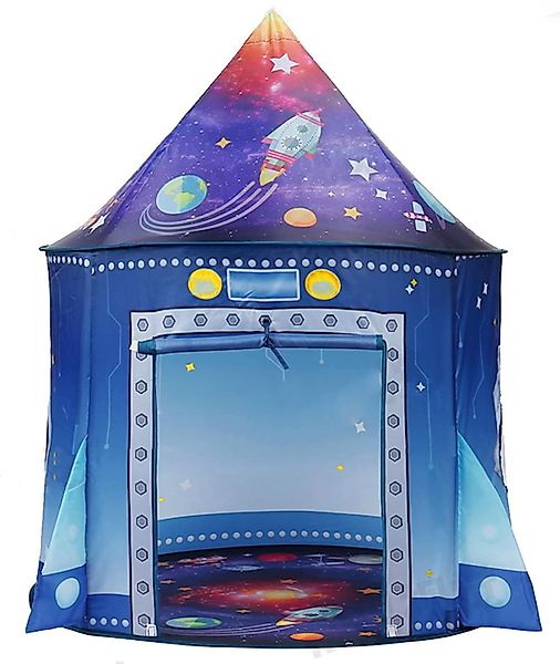 CLTYQ Spielzelt Kinderzelt Spielhaus Raketenspielhaus Großes günstig online kaufen