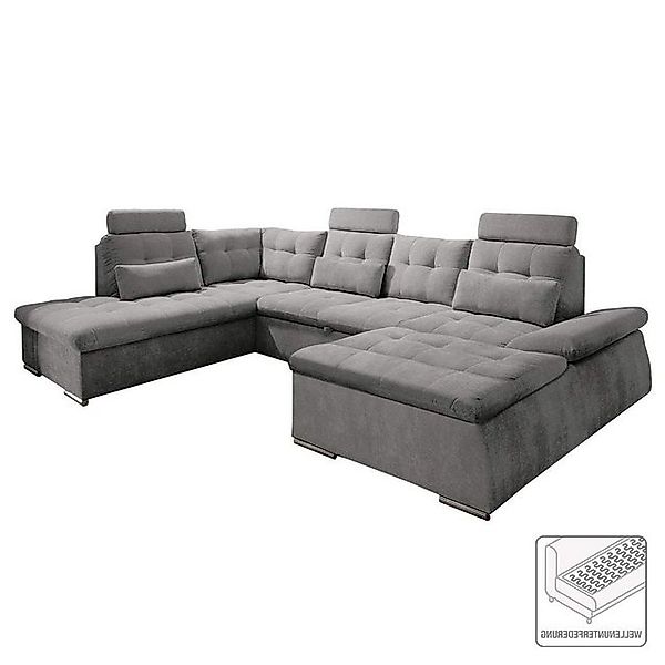 Xlmoebel Ecksofa U-förmiges Ecksofa mit Schlaffunktion und modernem Design, günstig online kaufen