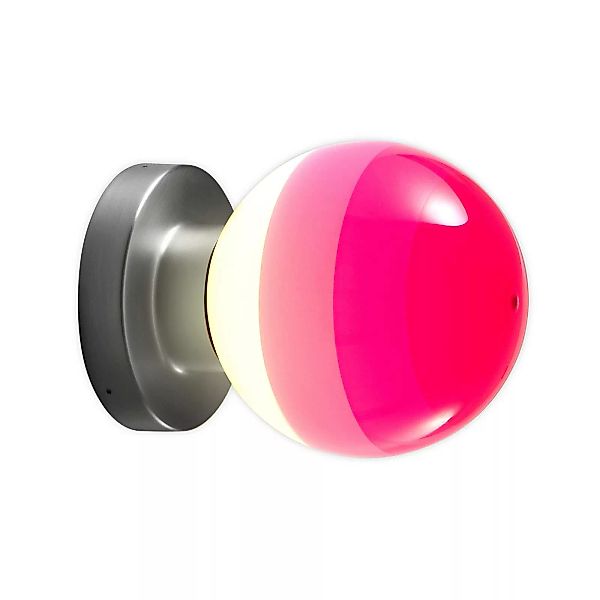 MARSET Dipping Light A2 LED-Wandlampe, rosa/grau günstig online kaufen