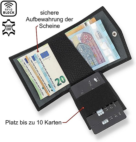 Solo Pelle Geldbörse Slim Wallet mit günstig online kaufen