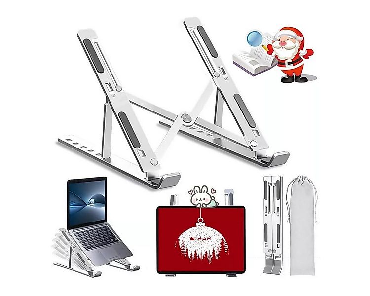 MOPUEA Laptoptisch Laptoptisch Faltbarer Laptop-Ständer 6 Winkel Tablet-Stä günstig online kaufen
