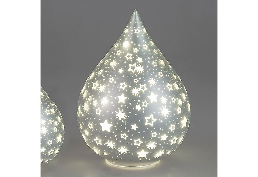 formano Nachttischlampe Silver Stars, Mit Timerfunktion, Silber, Motiv: Ste günstig online kaufen