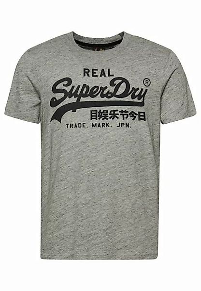 Superdry T-Shirt Superdry Herren T-Shirt VINTAGE VL NOOS TEE Athletic Grey günstig online kaufen