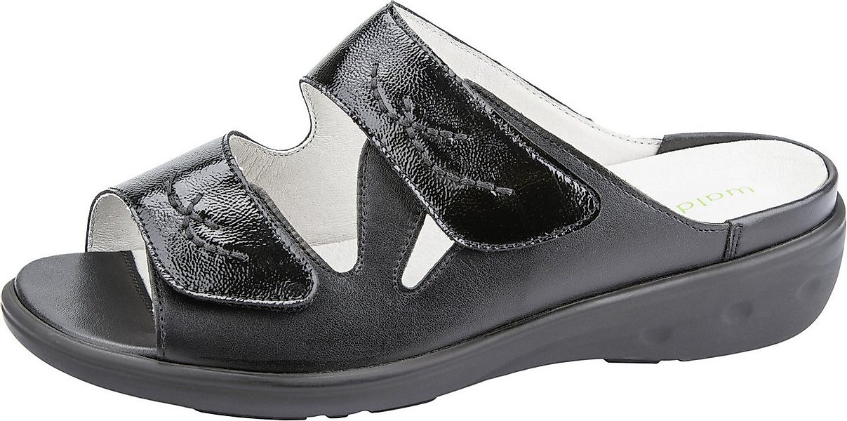 Waldläufer KARA Pantolette mit zwei Klettverschlüssen, K-Weite günstig online kaufen