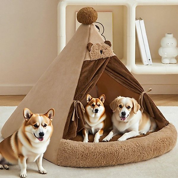 YINDN Tierbett Katzenbetten, Faltbare Katzenbett, Katzenbetthöhle, günstig online kaufen