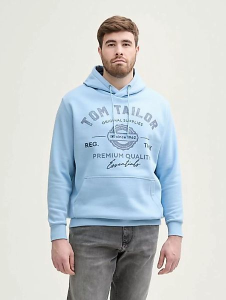 TOM TAILOR PLUS Sweatshirt Plus Size - Hoodie mit Logo Print günstig online kaufen