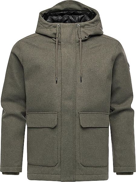 Ragwear Outdoorjacke Mr Them Felt YOUMODO Warmer Herren Wollmantel mit groß günstig online kaufen