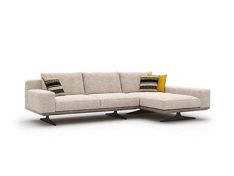 Xlmoebel Ecksofa Hochwertiges Design Textil-Sofa in L-Form mit Luxus-Charak günstig online kaufen