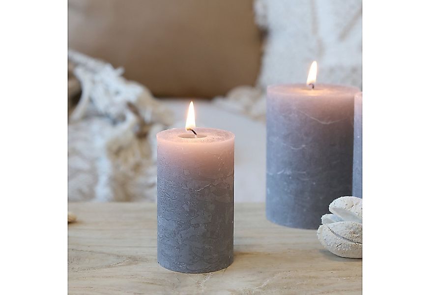 Chic Antique Rustic-Kerze Stumpenkerze Rustikale Kerze Macon Paraffin versc günstig online kaufen