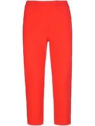 Capri-Hose Passform Sylvia Peter Hahn rot günstig online kaufen