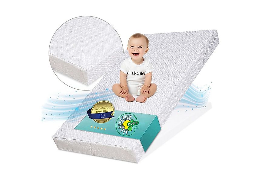 Kindermatratze Kindermatratze – Premium, Sicher, Atmungsaktiv & Allergikerf günstig online kaufen