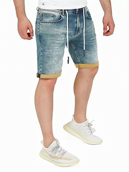 Yazubi Jeansshorts Henry lässige Sweatshorts mit Stretchanteil günstig online kaufen