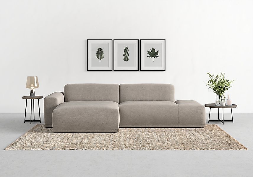 TRENDMANUFAKTUR Ecksofa "Braga, mit hochwertigem Kaltschaum, L-Form, in Cor günstig online kaufen