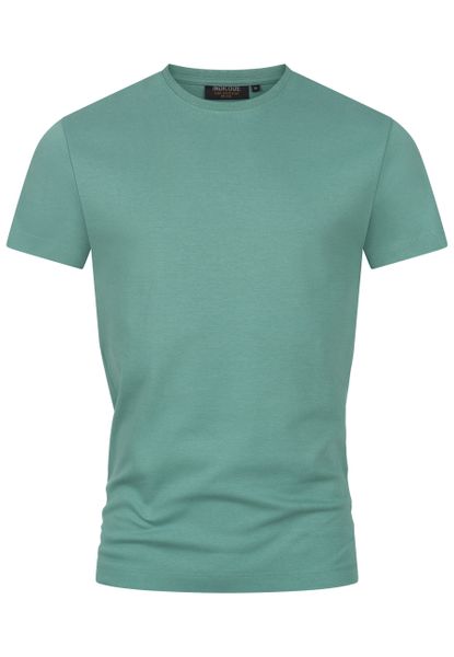 Indicode T-Shirt INSander mit dezentem Label-Detail günstig online kaufen