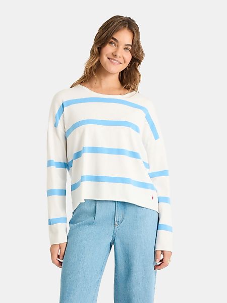 Lieblingsstück Rundhalspullover "MarciEP" mit überschnittenen Schultern günstig online kaufen