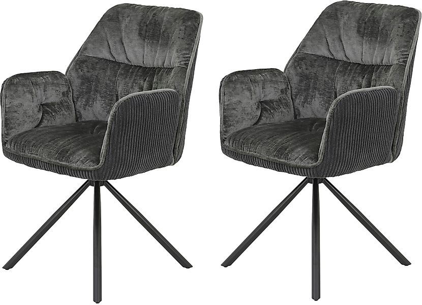 HELA Esszimmerstuhl AMIRA drehbar (Set, 2 günstig online kaufen