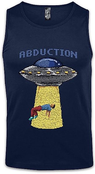 Urban Backwoods Tanktop Abduction UFO Ärmelloses T-Shirt Pixel Flying Sauce günstig online kaufen