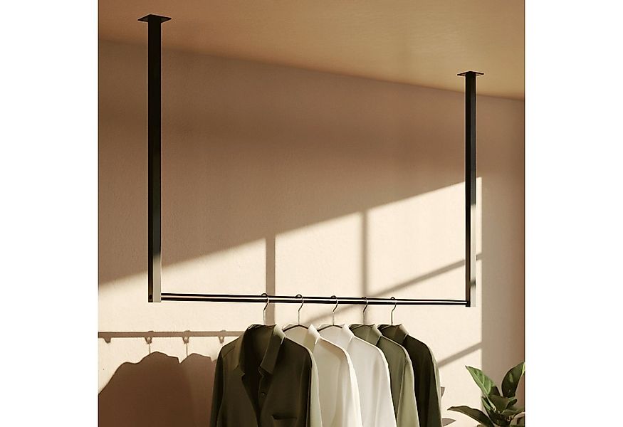 CLP Garderobenständer Fenton, (1er), Kleiderständer aus Metall für Deckenmo günstig online kaufen
