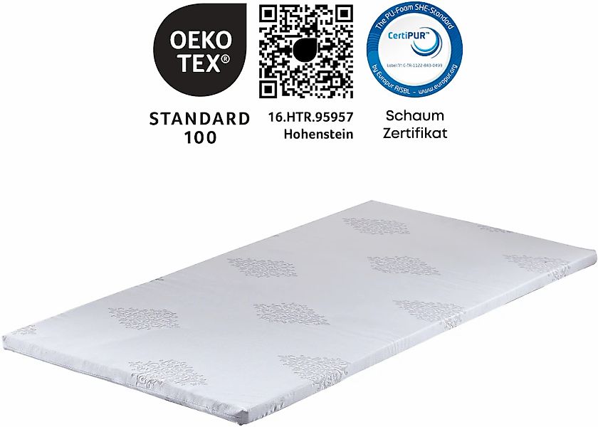 Yatas Bedding Topper "Topper Visco, Topper 90x200, 200x200 cm & weitere Grö günstig online kaufen