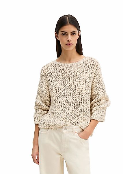 Marc OPolo Strickpullover "aus Organic-Cotton-Mix-Slub" günstig online kaufen