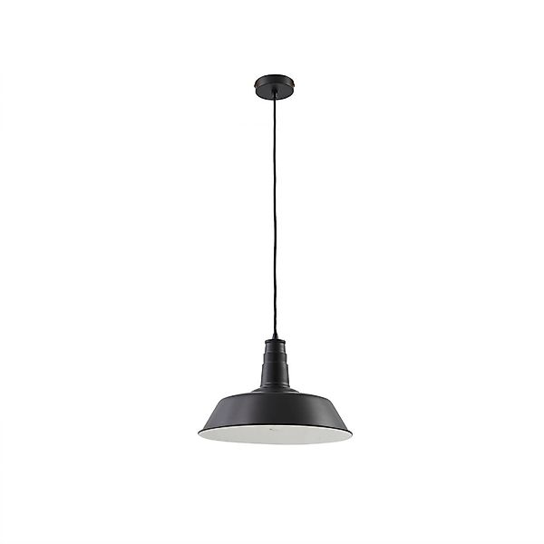Lindby Pendelleuchte Laylan 10030685 Modern in Schwarz aus Metall 1-flammig günstig online kaufen