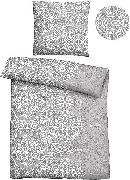 Castell - Markenbettwäsche Bettwäsche "Amalia" 2 Stk. tlg. absolut bügelfre günstig online kaufen
