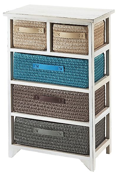 Kobolo Regal Holzregal white washed mit günstig online kaufen