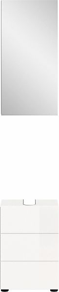 welltime Badmöbel-Set "BIEL, TOPSELLER, 2 teilig, hochwertige MDF Front, Ri günstig online kaufen